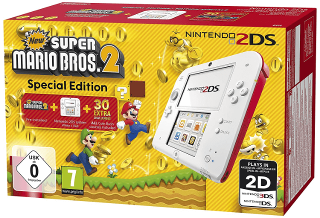 Nintendo 3DS XL New Super Mario Bros. 2 Edition box art for Nintendo 3DS